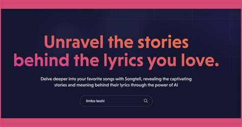 Songtell - Meaning Behind Song Lyrics