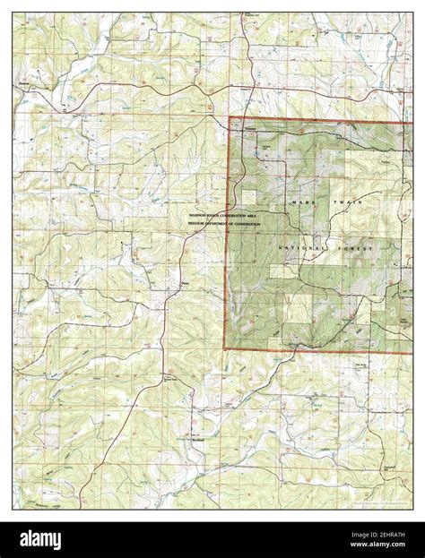 Vanzant, Missouri, map 2004, 1:24000, United States of America by Timeless Maps, data U.S ...