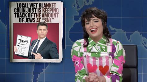 Sarah Sherman Makes Her ‘SNL’ Weekend Update Debut And It’s Perfectly ...