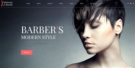 Your barber - Barbershop Website Design Idea | Unique Net Designs ...