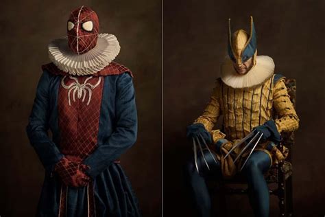 Awesome Flemish Superhero and Pop Culture Character Portraits | Gadgetsin