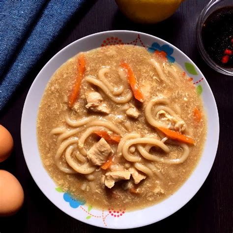 Chicken Lomi Using Yakisoba Noodles | Amiable Foods