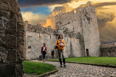 About us Cahir Castle, Co. Tipperary. Walking through the Castle ...