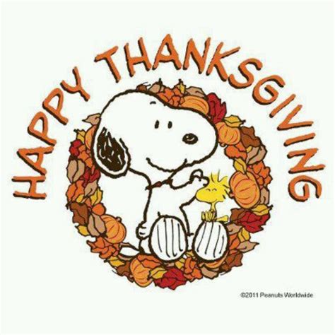 Snoopy Thanksgiving Clipart | Free download on ClipArtMag