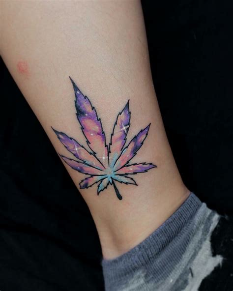 40++ Stunning Pot leaf tattoo designs image ideas