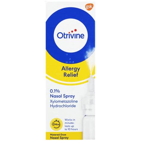 Otrivine Allergy Nasal Spray 10ml | TF Pharmacy