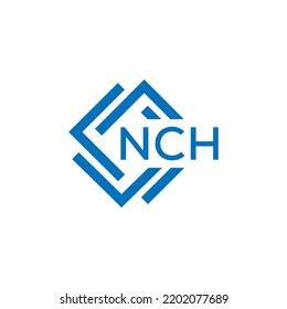 Nch Letter Logo Design On White Stock Vector (Royalty Free) 2202077689 | Shutterstock