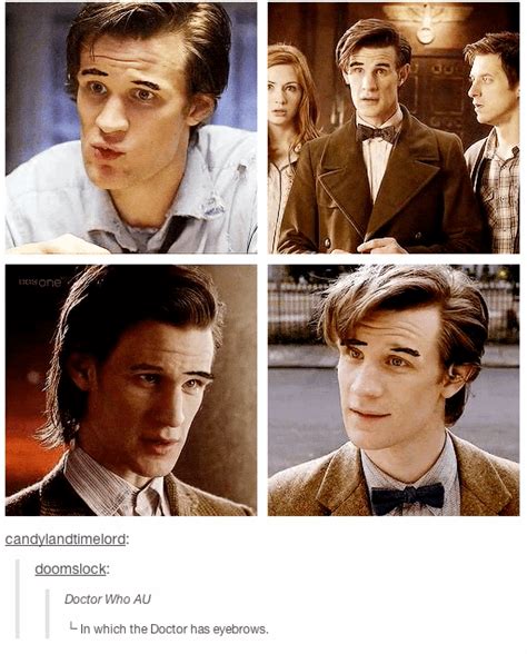 four different pictures of the same person in doctor who is wearing a bow tie and jacket