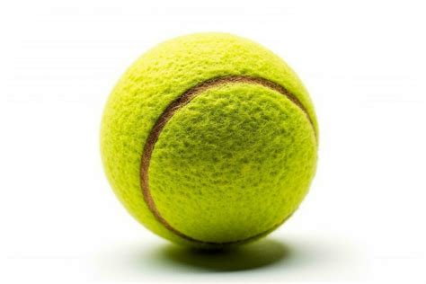 Tennis ball isolated on white background.Generative Ai. 29555448 Stock ...