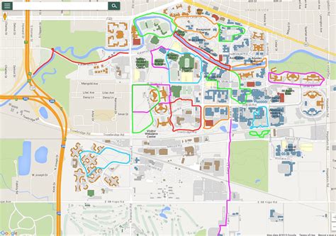 Campus Jogging Map | Recreational Sports and Fitness Services ...