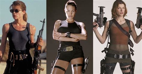 Top 10 Female Protagonists In Action Movies