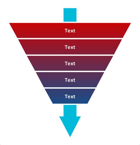 Funnel diagram - Template | Pyramid Diagram | How to Draw a Pyramid Diagram in ConceptDraw PRO ...