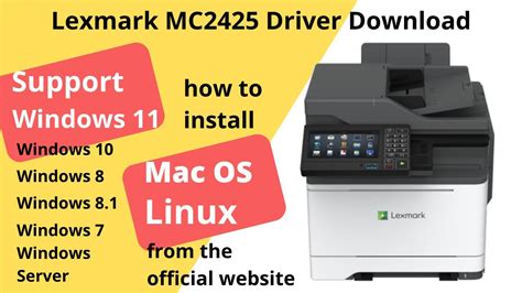 Lexmark MC2425 Driver Download and Setup Windows 11 Windows 10, Mac 13 ...