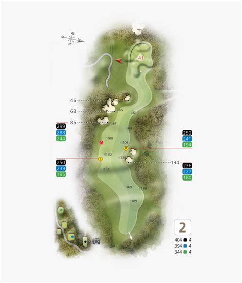 St Andrews Castle Golf Course Map Guides, HD Png Download - kindpng