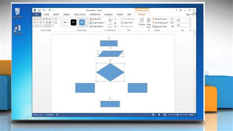 Make a FlowChart in Microsoft Word 2013 - หนังสือที่ดีที่สุดที่คุณควรอ่าน - ข้อมูลทั่วไป