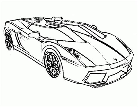 Free Printable Race Car Coloring Pages For Kids