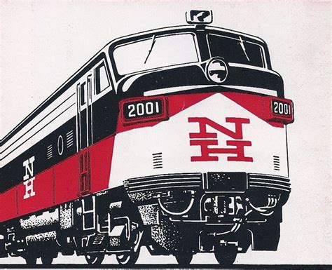 Logo and Livery Design by Herbert Matter for New Haven Railroad