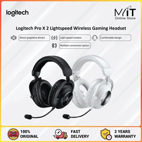 Logitech Pro X 2 Lightspeed Wireless Gaming Headset | Lazada