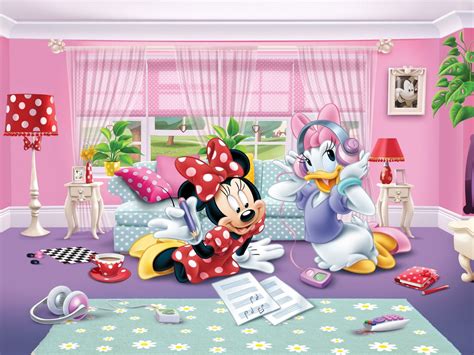 XXL Photo Wallpaper Mural Disney Minnie Mouse Daisy Duck | Daisy ...