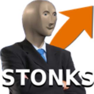 Stonks Stock Discord Sticker - Discord Emoji