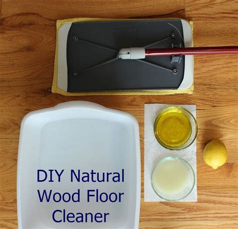 DIY Natural Wood Floor Polishing Cleaner