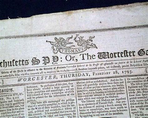 GEORGE WASHINGTON 2nd Election President 1793 Newspaper | eBay