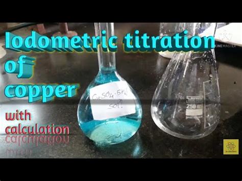 iodometric Titration of Copper using Sodium thiosulphate with ...