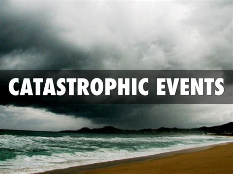 Catastrophic Events by Brouke Olvera