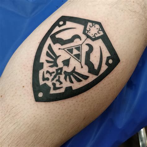 Hylian Shield Tattoo