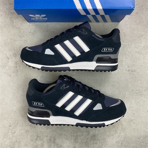 adidas Originals ZX 750 Blue – StockUK