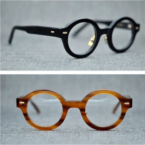 Vazrobe Acetate Glasses Men Women Small Round Eyeglasses Frames Man ...