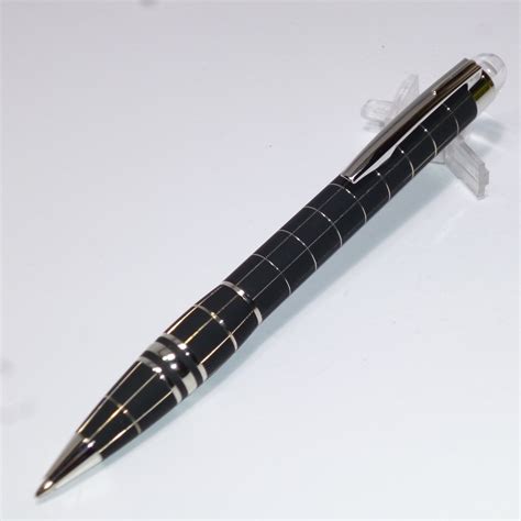 Pluma Bolígrafo Mont Blanc Starwalker Caucho Negro Regalo - $ 349.00 en Mercado Libre