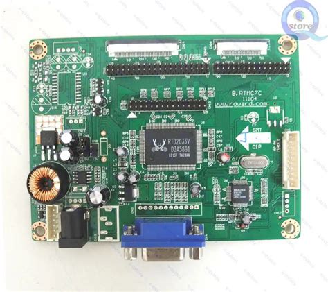 LCD Controller Board Kit RTMC7C(VGA) TTL Turn a Laptop LCD to a Desktop Monitor-in Other ...