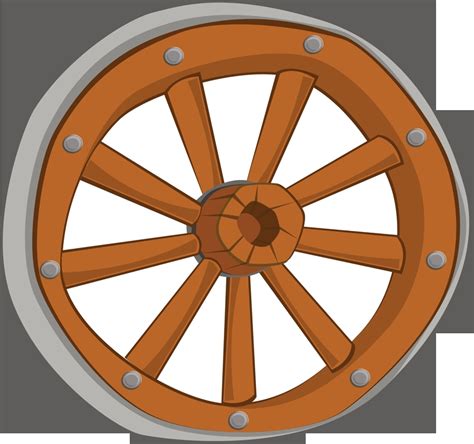 Wagon wheel clipart - Clipground