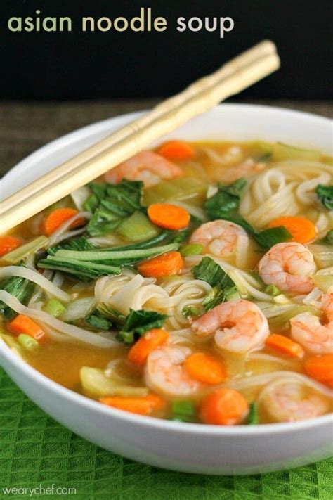 Rice Noodle Soup with Shrimp (with Easy Video Recipe)