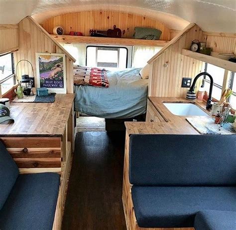 35 Extraordinary Small School Bus RV Conversion Ideas - Home and Camper ...