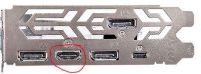 Graphics Card Ports Explained | GPUSpecs.com