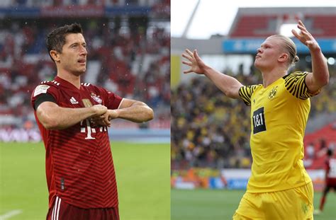 Bundesliga Top Scorers 2021/22: Lewandowski & Haaland lock horns