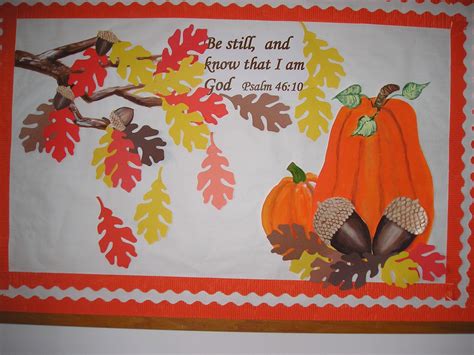 Church bulletin board for fall | Fall church bulletin boards, Christian ...