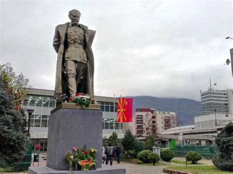 Mysterious Tito Statue Rises Over Macedonia | Balkan Insight