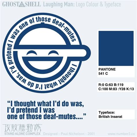 Laughing Man logo design | Image