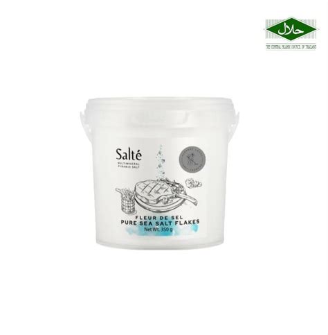 Salté Pure Sea Salt Flakes (Bucket) 350g (Exp:17/02/2028) – Siam Yummies