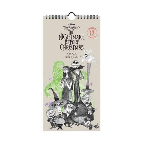 Nightmare Before Christmas Desk Calendar - prntbl.concejomunicipaldechinu.gov.co