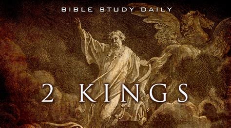 2 Kings Bible Study daily by Ron R. Kelleher