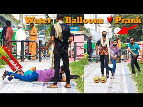 Water Balloons Prank @Laughtertvpranks - YouTube