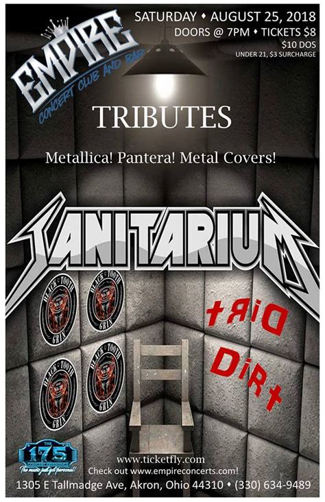 Sanitarium - A Tribute to Metallica - Home | Facebook