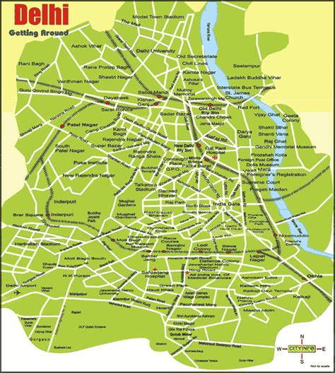 Maps of Delhi