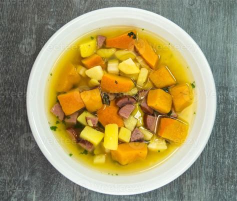 Hokkaido pumpkin soup 3029960 Stock Photo at Vecteezy