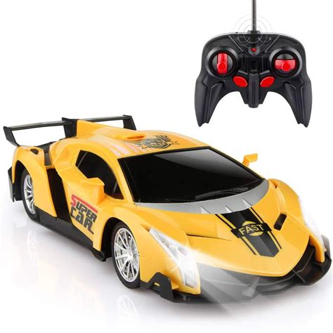 Growsland Remote Control Car, RC Cars Xmas Gifts for kids 1/18 Electric ...