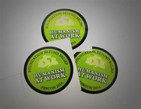 Humanism At Work | StickerGiant Custom Stickers & Labels | Flickr